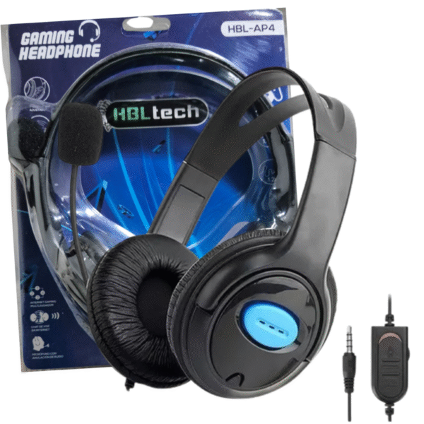 AURICULARES CON MICROFONO HBL TECH PS4 VINCHA - Imagen 2