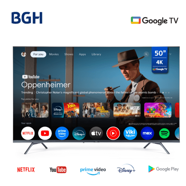 TV LED 50 BGH B5024US6G SMART/GOOGLE - Imagen 2