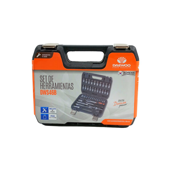 KIT HERRAMIENTAS DAEWOO DWS46B TUBO 46 P - Imagen 5