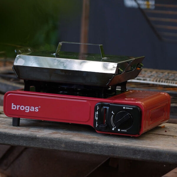ANAFE BROGAS 1 HORNALLA GAS BUTANO - Imagen 2
