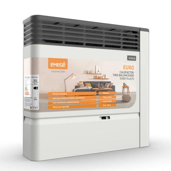 CALEFACTOR EMEGE 2155 T/B 5400 CAL EURO
