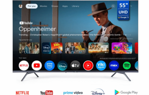 TV LED 55 BGH B5524US6G SMART/GOOGLE TV - Imagen 3