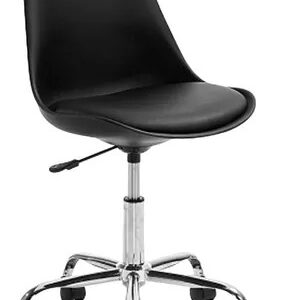 SILLA OFICINA GARDEN LIFE TULIP NEGRA