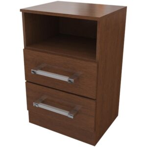 MESA DE LUZ DELOS DL205 2CAJ/EST HABANO