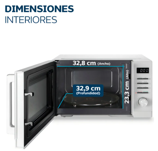 MICROONDAS PHILCO MPHDW23UAP 23LTS DIGIT - Imagen 4