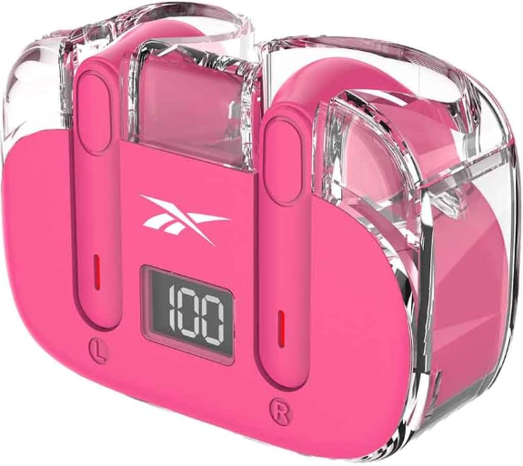 RELOJ REEBOK SPORT C/AURICULARES ROSA - Imagen 4