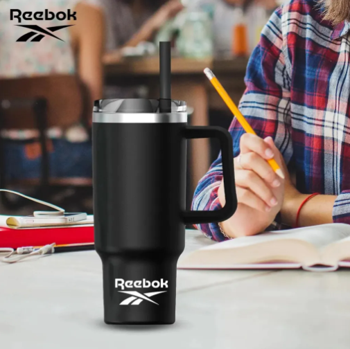 JARRO TERMICO REEBOK 1 LITRO NEGRO - Imagen 3