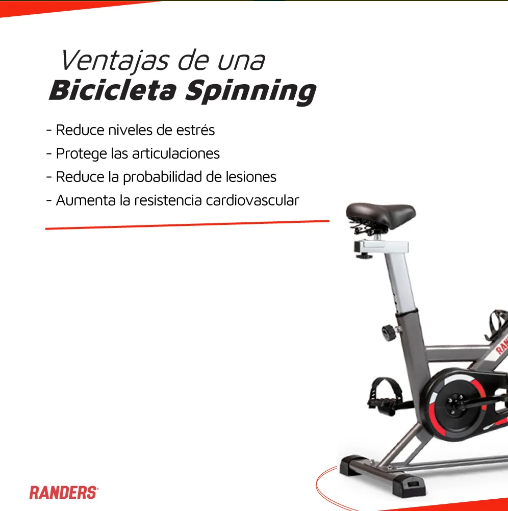 BICICLETA FIJA RANDERS ARG-874SP SPINNIN - Imagen 3