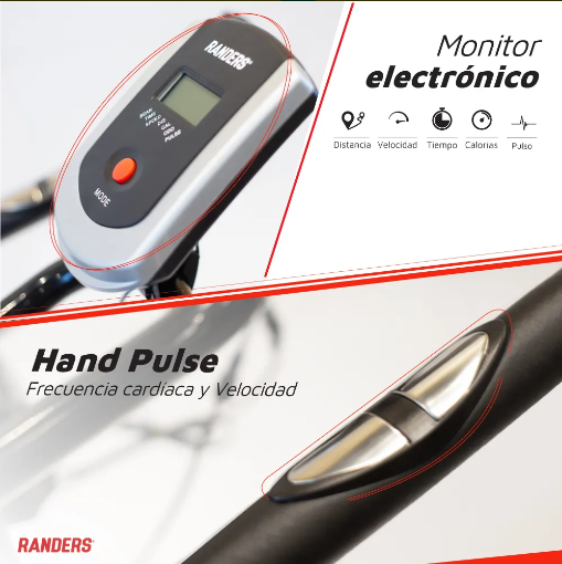 BICICLETA FIJA RANDERS ARG-874SP SPINNIN - Imagen 4