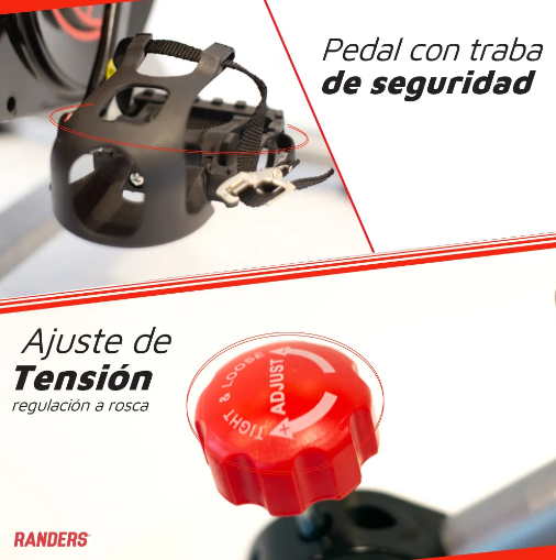BICICLETA FIJA RANDERS ARG-874SP SPINNIN - Imagen 5