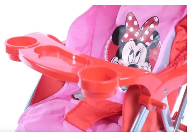 COCHE BEBE DENCAR CUNA 3133 DISNEY - Imagen 4