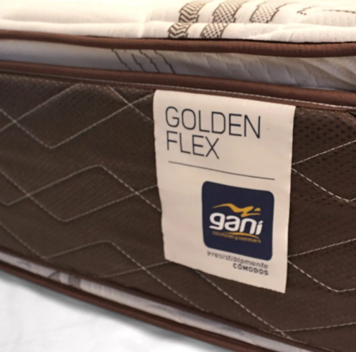 COLCH ESP 140X190X30 GANI GOLDEN FLEX C/ - Imagen 2