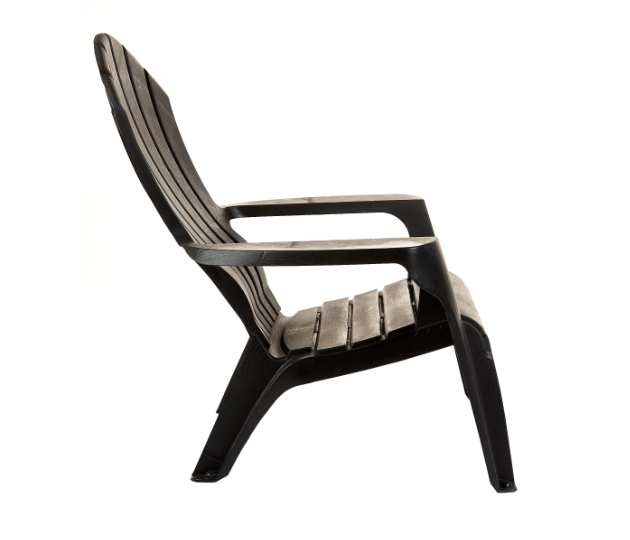 SILLON PLAST GARDEN LIFE MIAMI NEGRO - Imagen 2