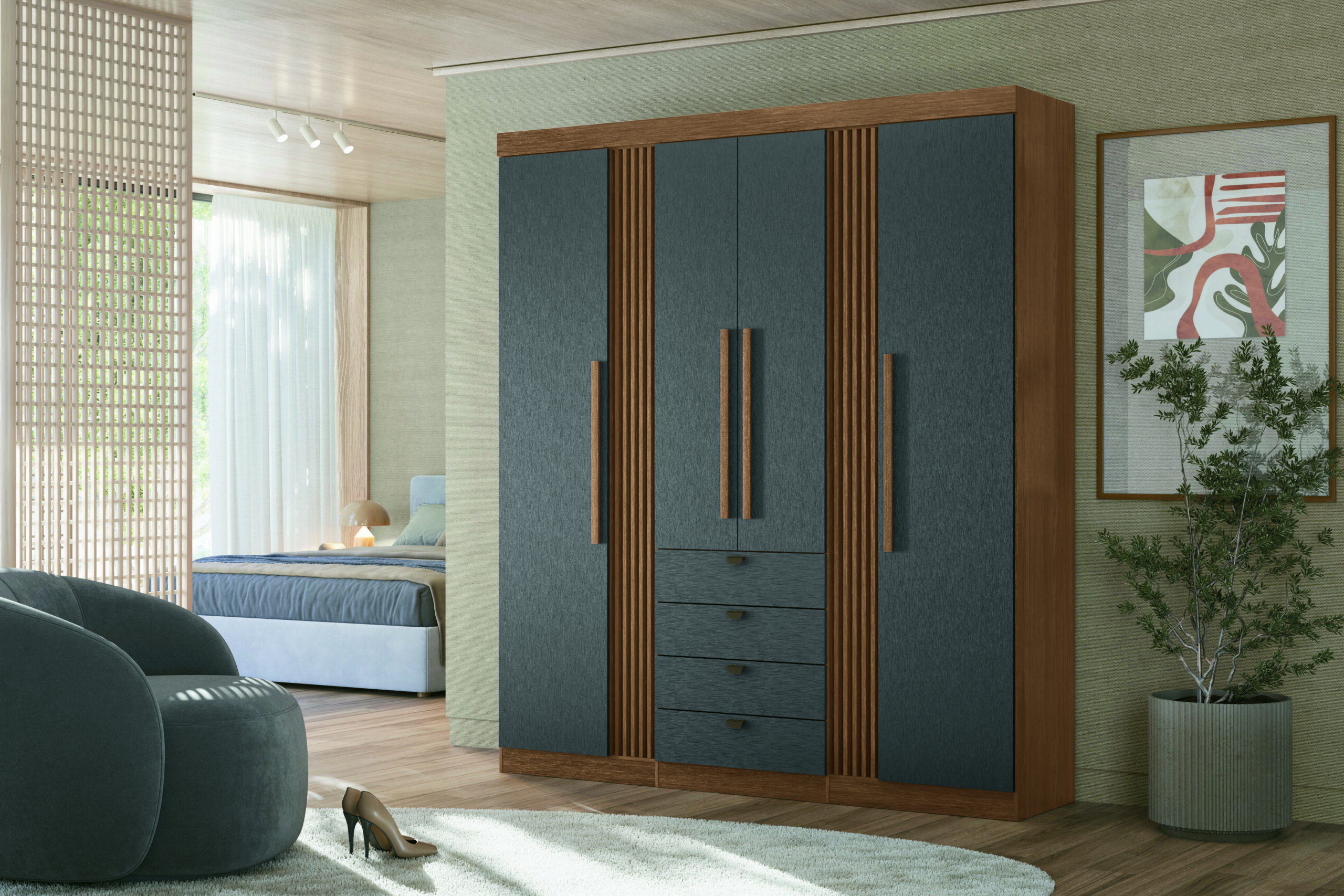 PLACARD OTAÑO AURORA 4.4 4C/4P JATOBA/GR