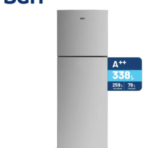 HELADERA N/F BGH BRT330-1A INVERT A-INOX