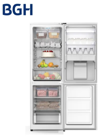 HELADERA N/F BGH BRC330-1A INVERT A-INOX - Imagen 4