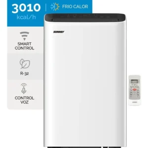 AIRE ACONDICIONADO PORTATIL SURREY 551PXQ12N18F 3000 FRIGORIAS