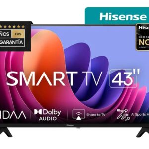 TV LED 43 PULGADAS HISENSE 43A42K SMART/VIDAA
