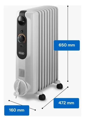 RADIADOR A ACEITE DELONGHI DL-TRRSE0920 2000W - Imagen 2