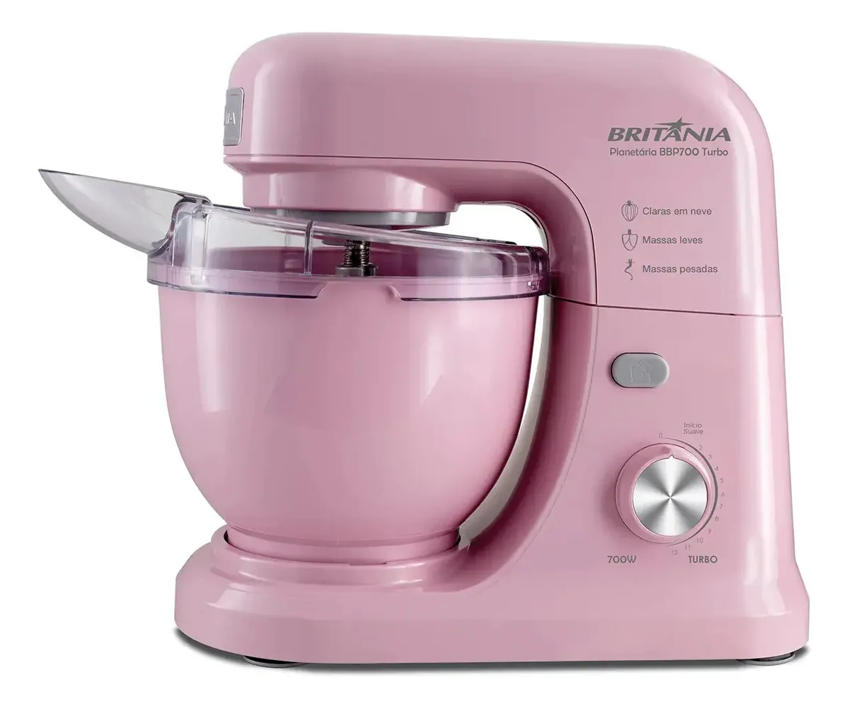BATIDORA C/BOWL BRITANIA BBP700V ROSA