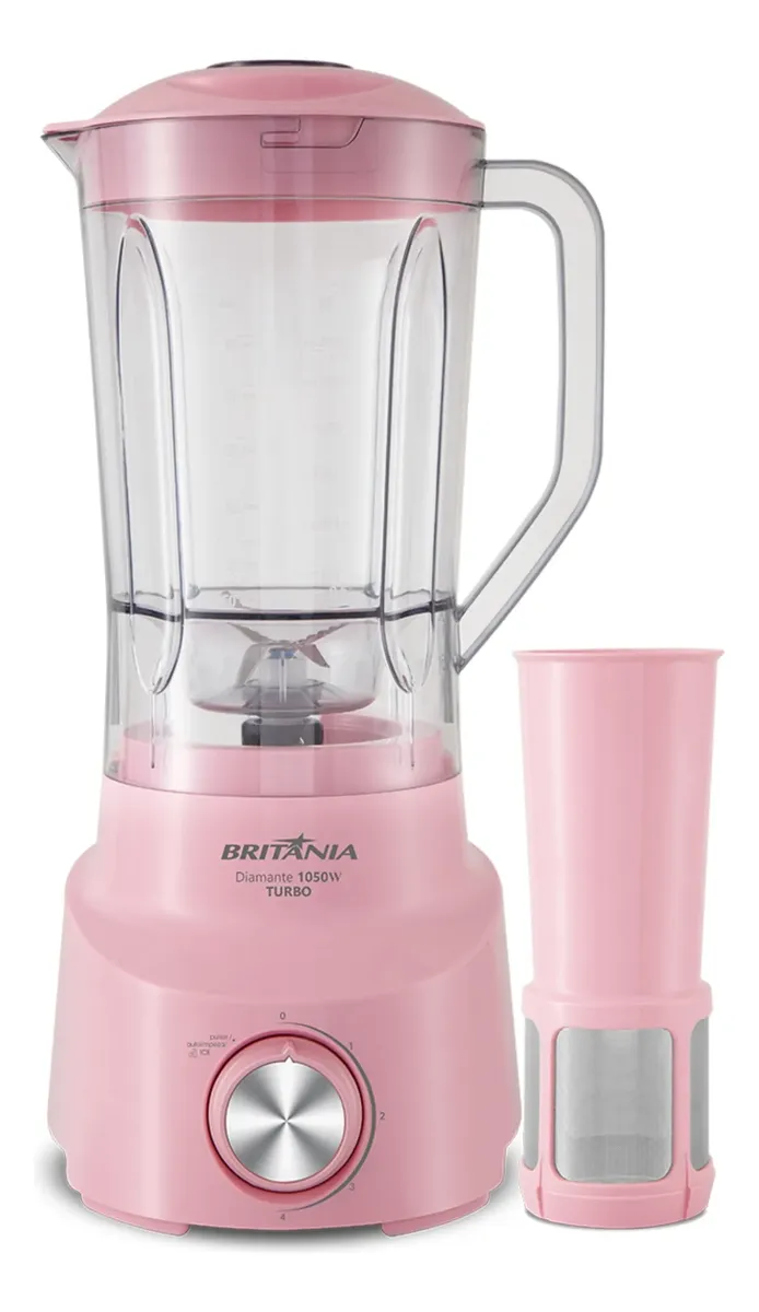 LICUADORA DE PIE BRITANIA DIAM800 ROSA